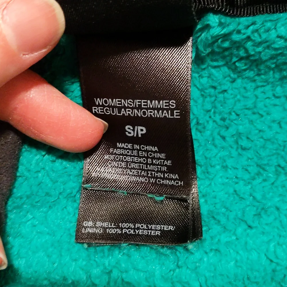 LAST CHANCE North Face fleece zip up jacket - Picture 3 of 7